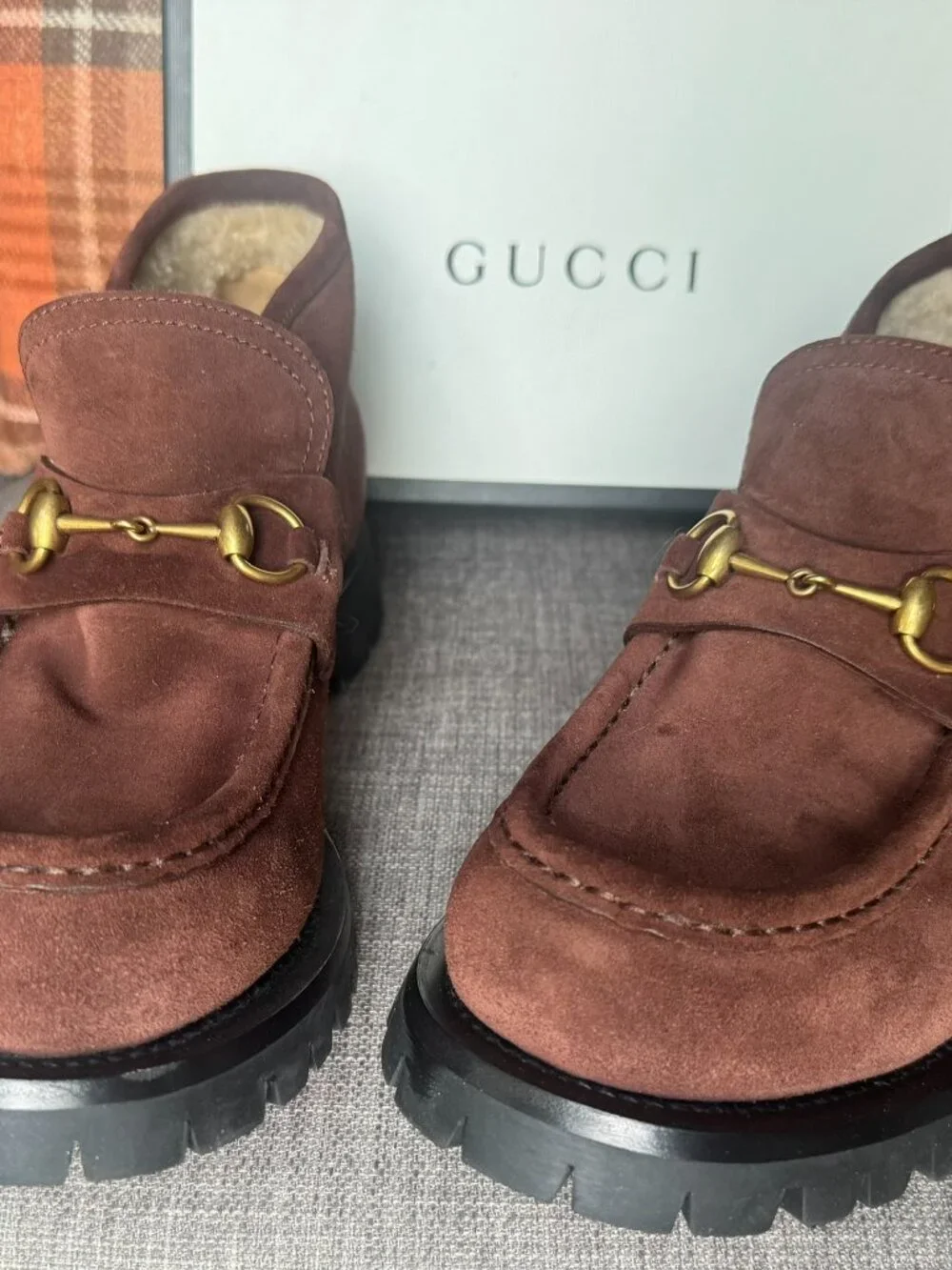GUCCI Horsebit Chukka/Ankle slip-on...Men size 10.5